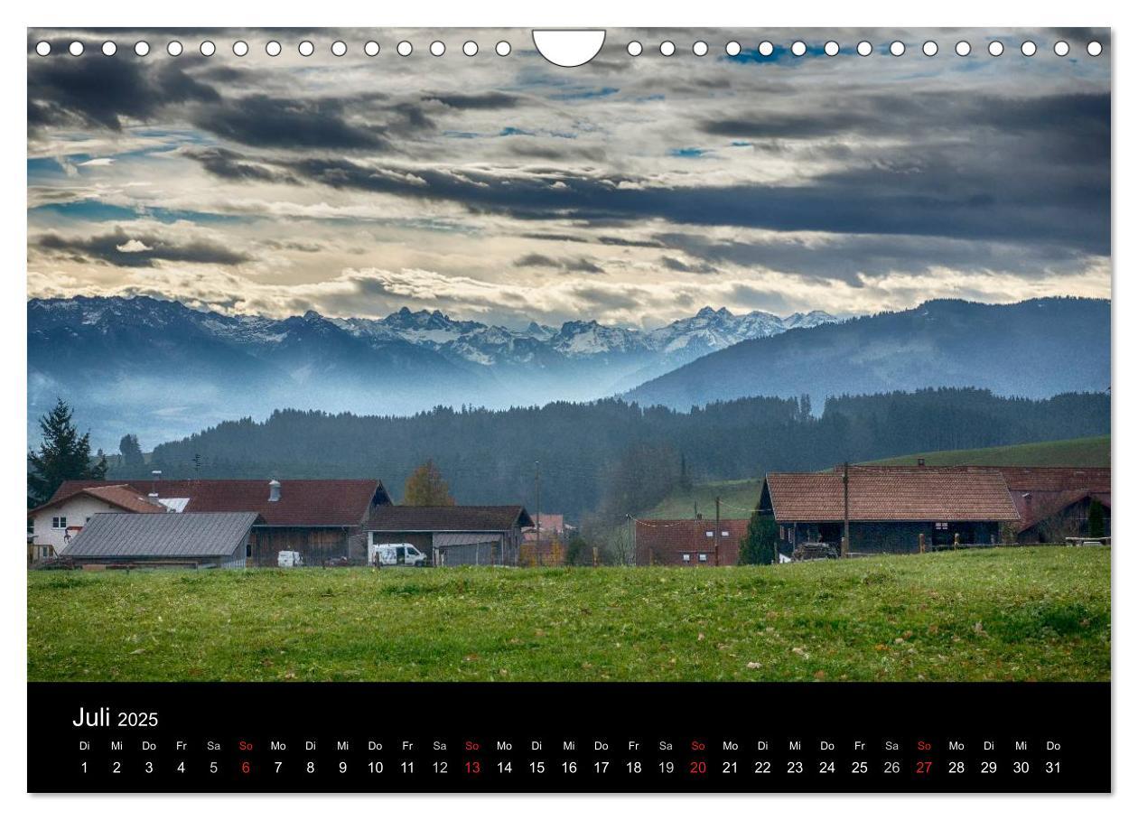 Bild: 9783435559268 | Allgäuer Impressionen (Wandkalender 2025 DIN A4 quer), CALVENDO...