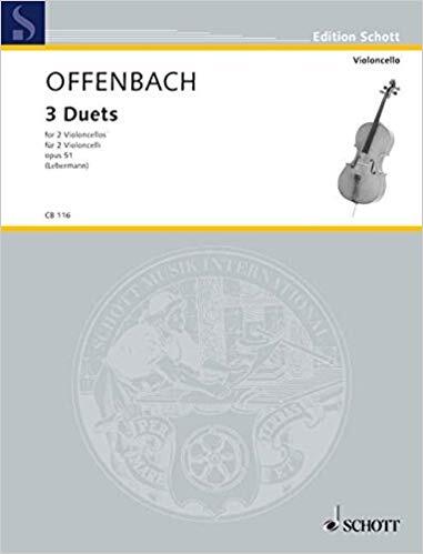 Cover: 9790001017350 | 3 Duets Opus 51 | Jacques Offenbach | Buch | Schott Music