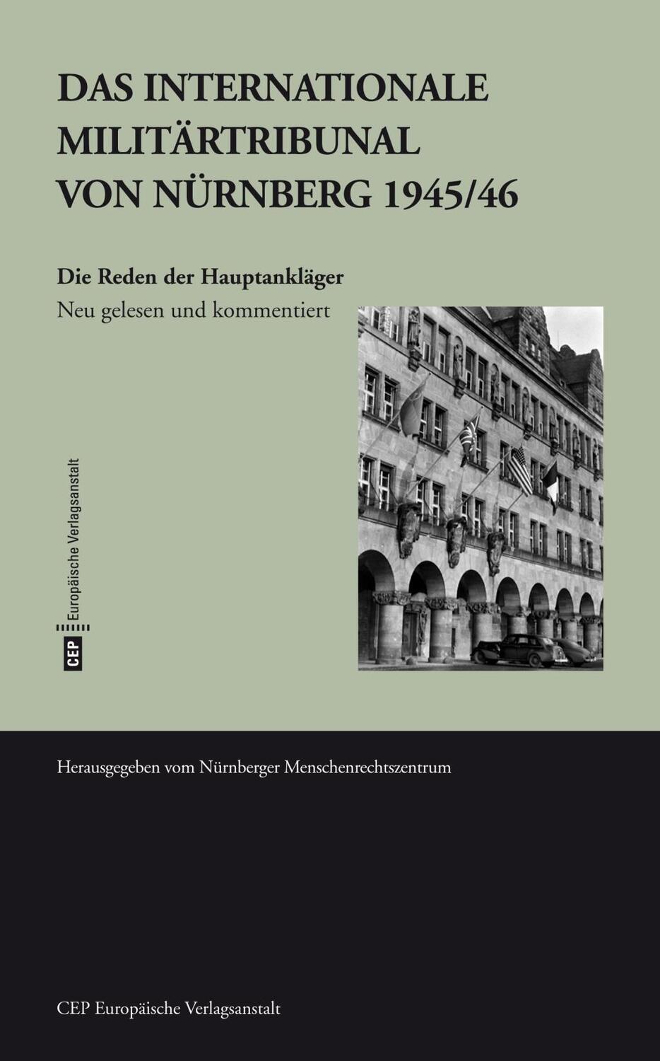 Cover: 9783863930677 | Das Internationale Militärtribunal von Nürnberg 1945/46 | Antipow