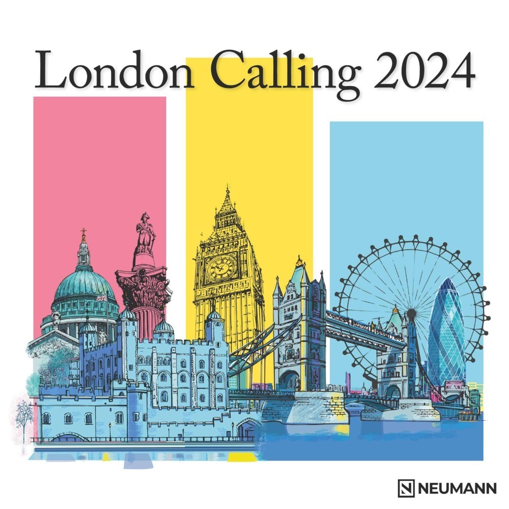 Cover: 4002725986948 | London Calling 2024 - Wand-Kalender - Broschüren-Kalender - 30x30 -...