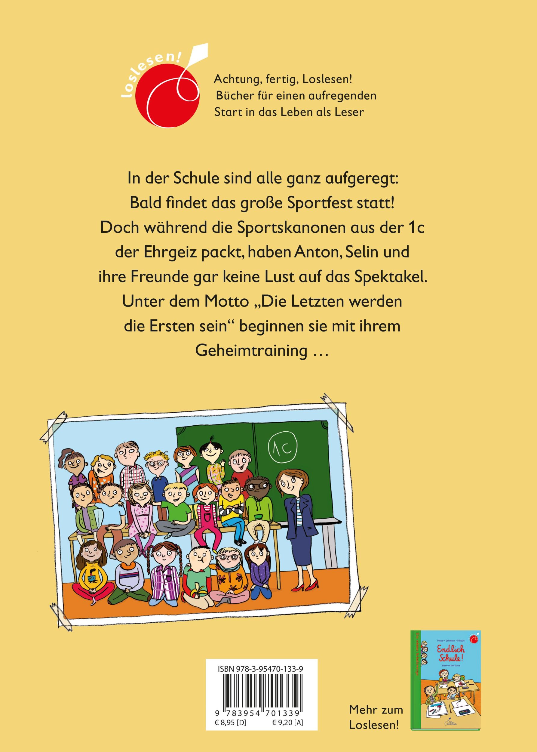 Rückseite: 9783954701339 | Die wilden Schulzwerge | Das Sportfest | Meyer/Lehmann/Schulze | Buch