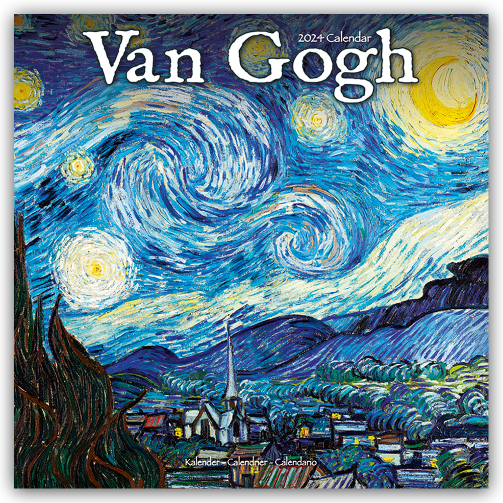 Cover: 9781804602003 | Vincent van Gogh 2024 - 16-Monatskalender | Avonside Publishing Ltd