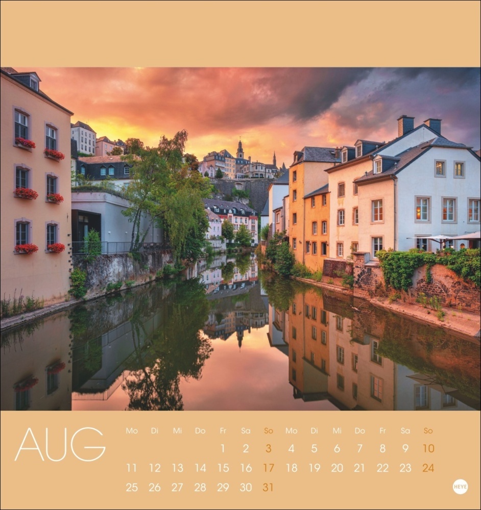 Bild: 9783756408696 | Luxemburg Postkartenkalender 2025 | Kalender | Spiralbindung | 13 S.