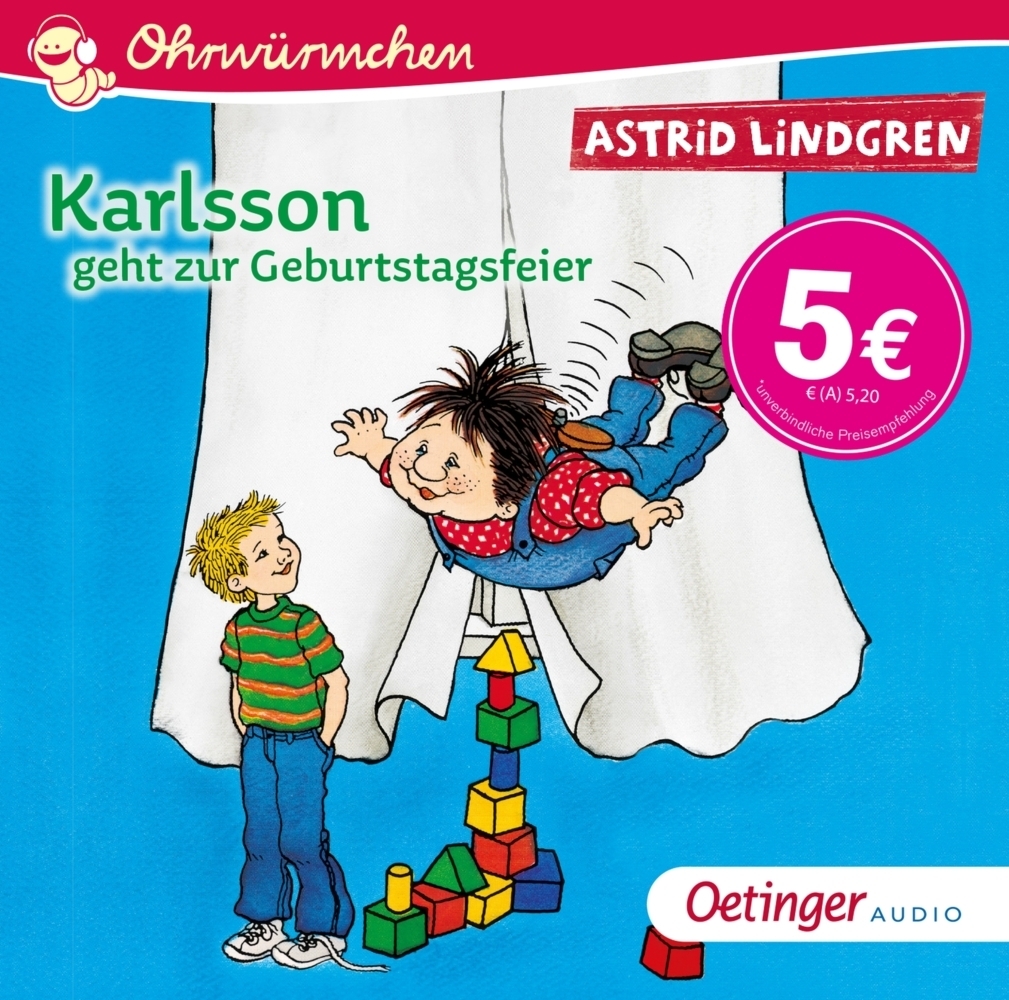 Cover: 9783837392661 | Karlsson geht zur Geburtstagsfeier, 1 Audio-CD | Ohrwürmchen | CD