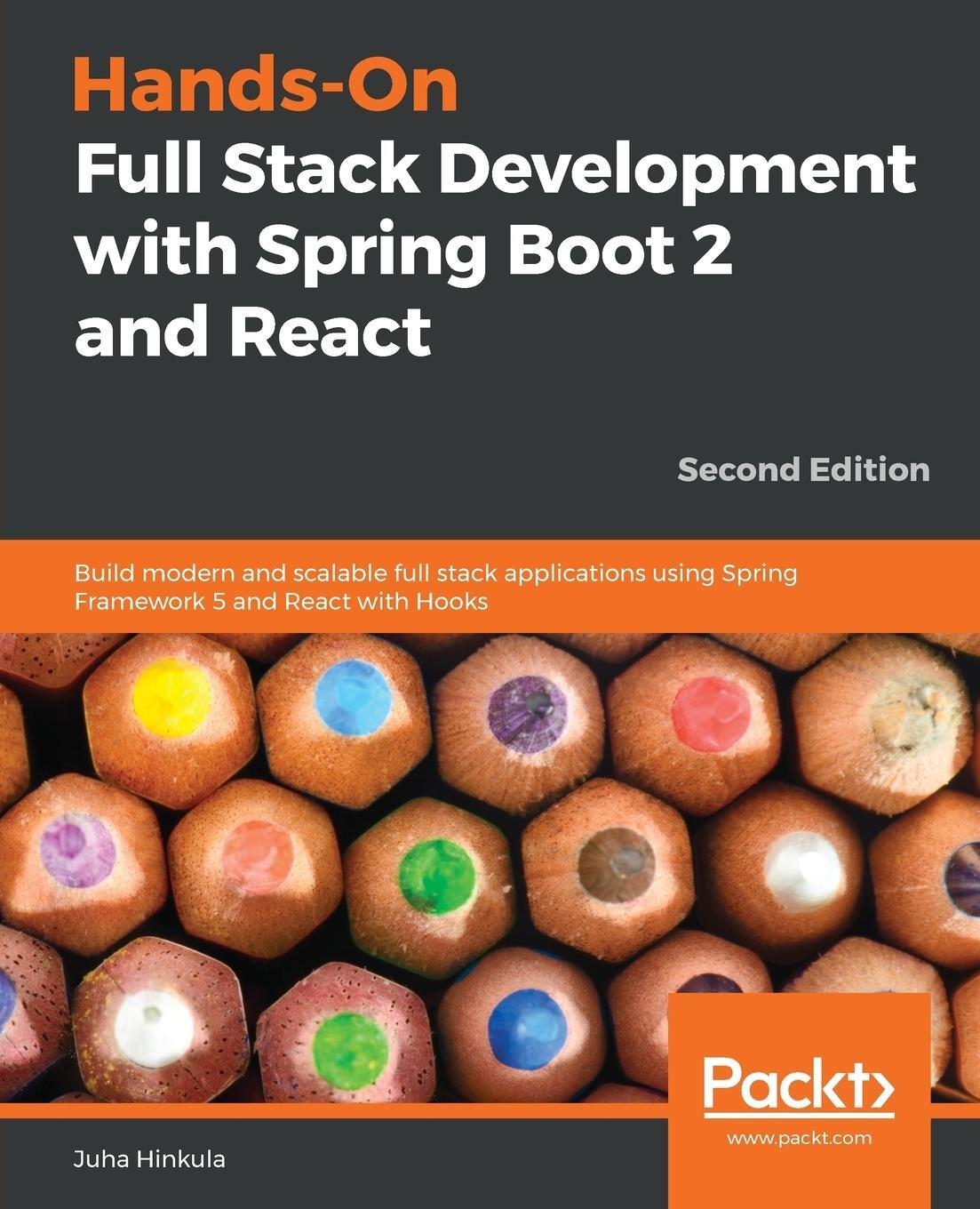 Cover: 9781838822361 | Hands-On Full Stack Development with Spring Boot 2 and React -...