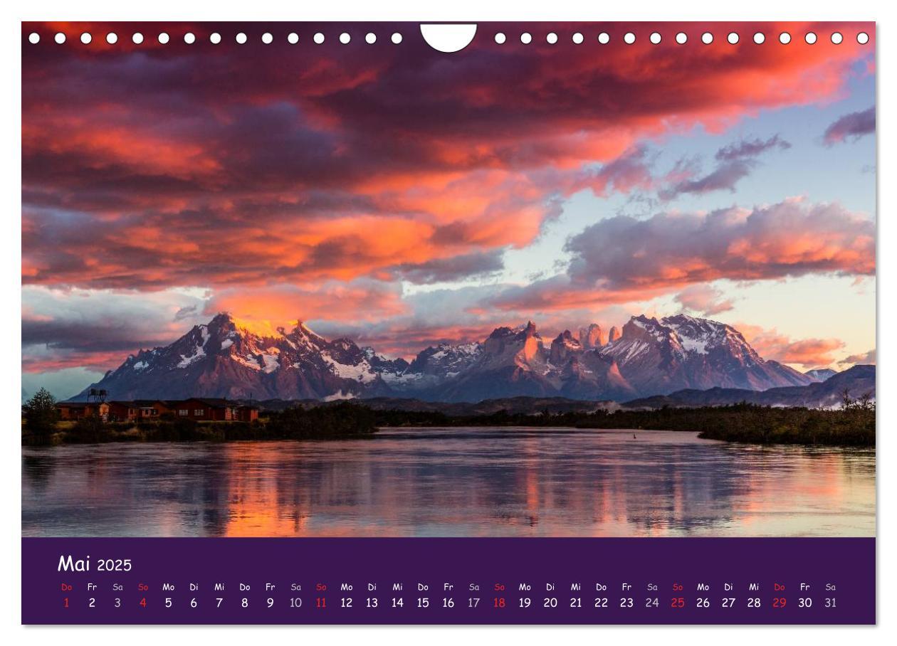 Bild: 9783435595235 | Patagonien 2025 - Traumziel in den Anden (Wandkalender 2025 DIN A4...