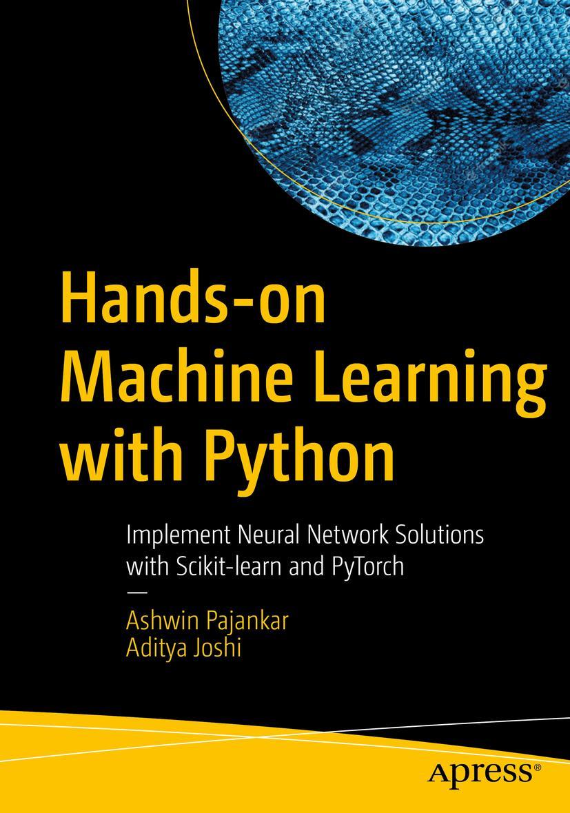 Cover: 9781484279205 | Hands-on Machine Learning with Python | Aditya Joshi (u. a.) | Buch