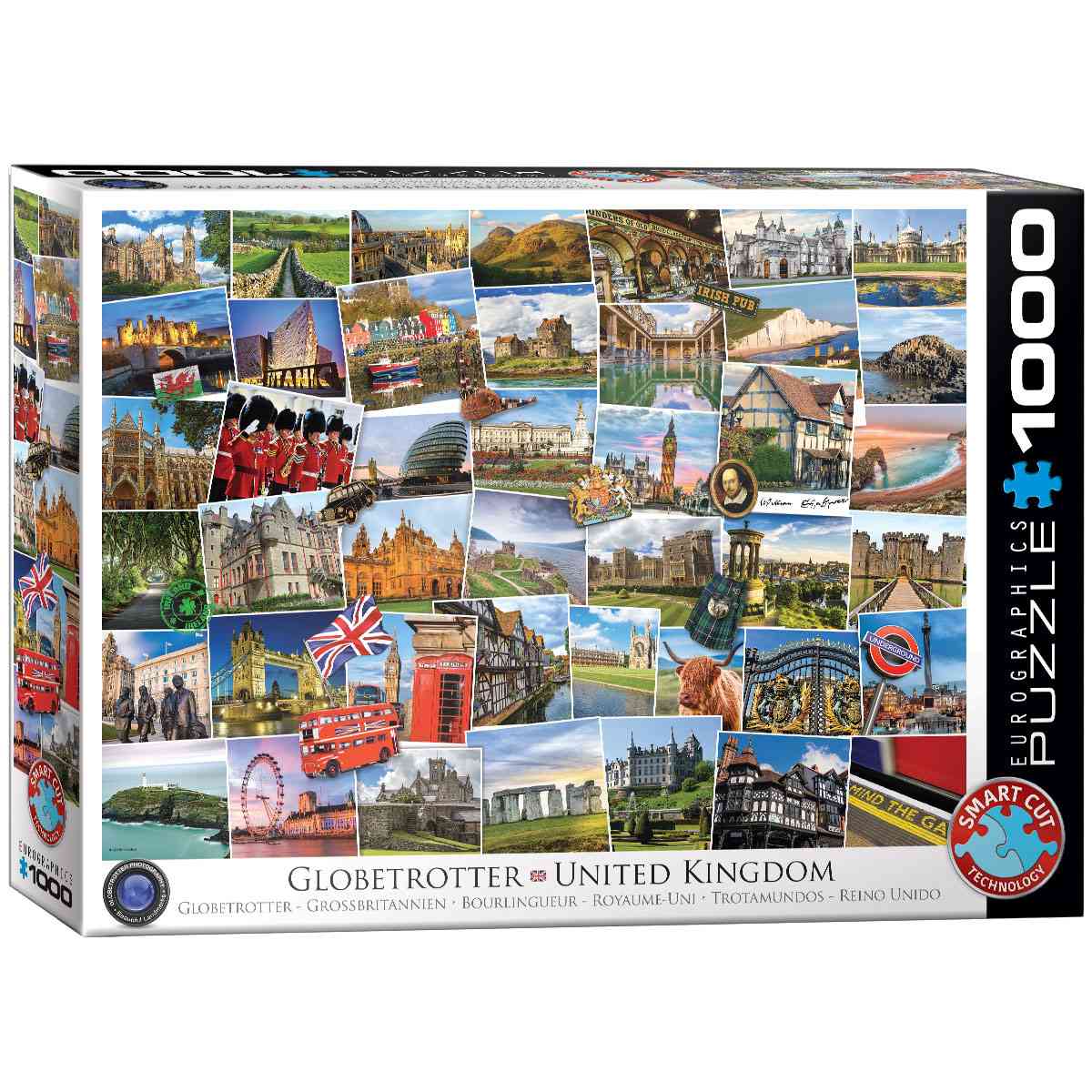 Cover: 628136654647 | Globetrotter United Kingdom | Puzzle | Deutsch | 2018