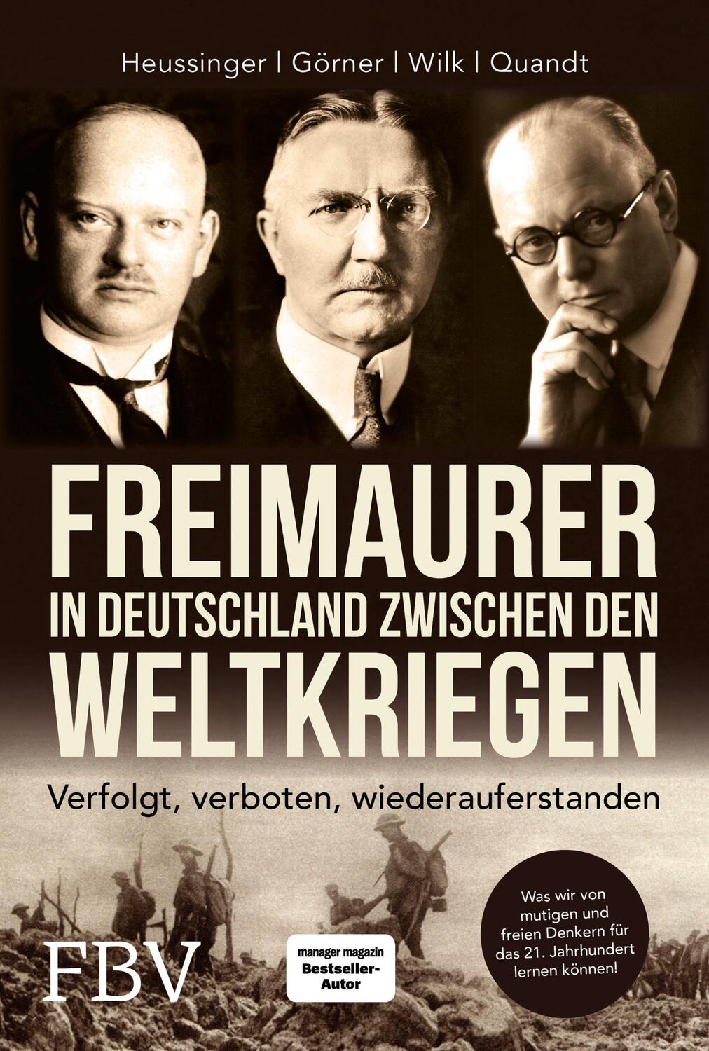 Cover: 9783959723633 | Freimaurer in Deutschland zwischen den Weltkriegen | Buch | Deutsch