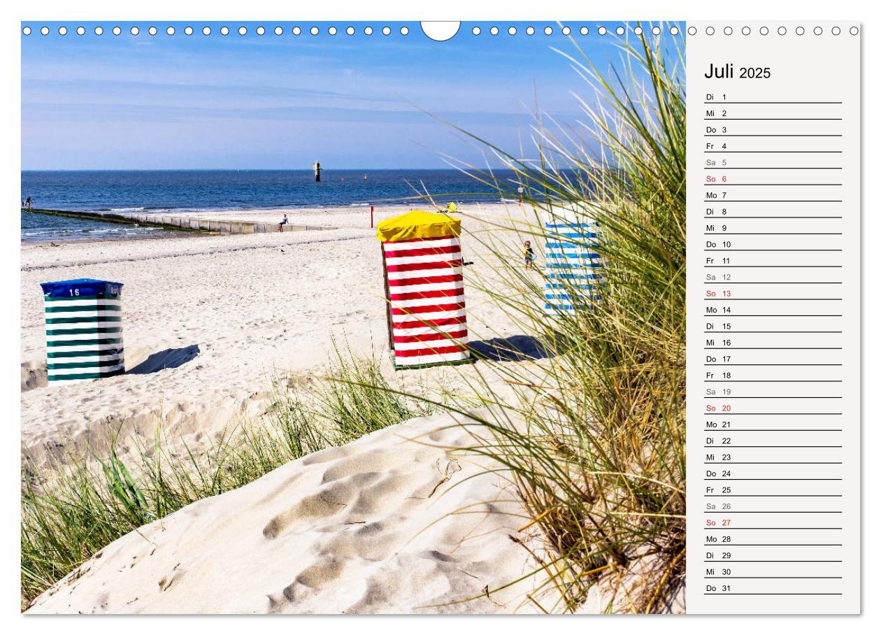 Bild: 9783435259274 | BORKUM Geburtstagskalender mit Planerfunktion (Wandkalender 2025...