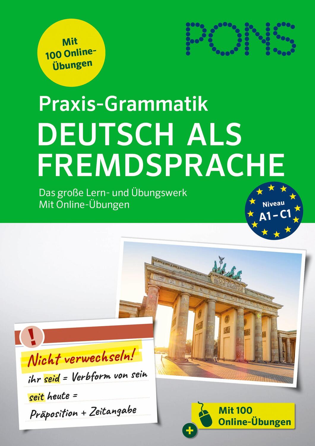 Cover: 9783125660465 | PONS Praxis-Grammatik Deutsch als Fremdsprache | Taschenbuch | 336 S.