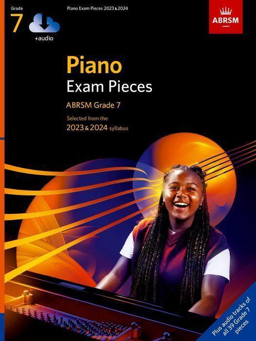 Cover: 9781786014696 | ABRSM Piano Exam Pieces 2023-2024 Grade 7 + Audio | ABRSM | Englisch