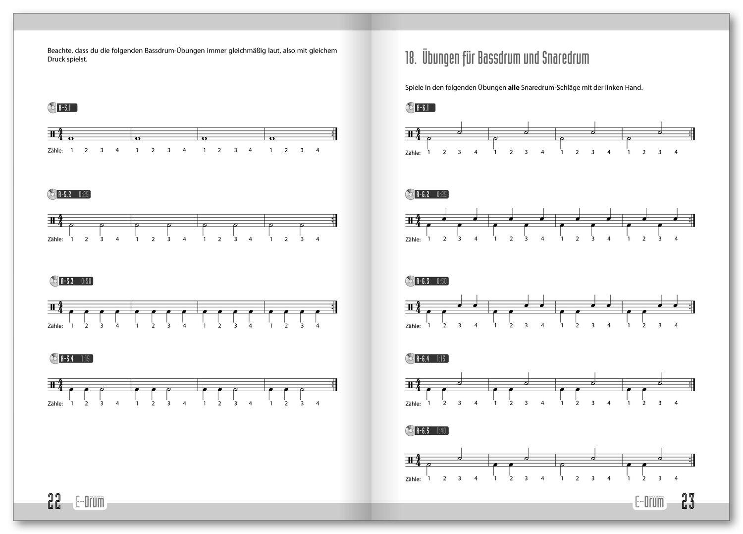 Bild: 9783802409899 | Modern E-Drum (CD) | Herbert Kraus | Taschenbuch | 96 S. | Deutsch