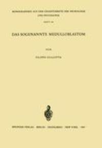 Cover: 9783540039365 | Das Sogenannte Medulloblastom | F. Gullota | Taschenbuch | Paperback