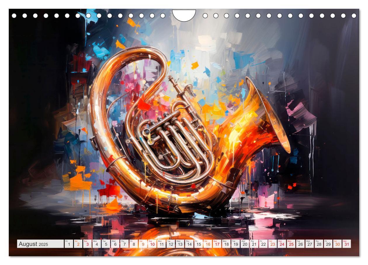 Bild: 9781325999873 | Musical Instruments CHARMING MODERN PRESENTATION (Wall Calendar...