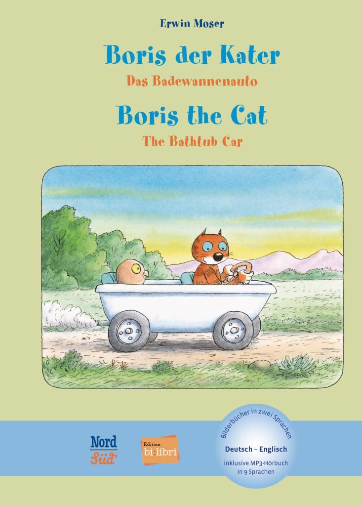 Cover: 9783190296200 | Boris der Kater - Das Badewannenauto. Deutsch-Englisch | Erwin Moser