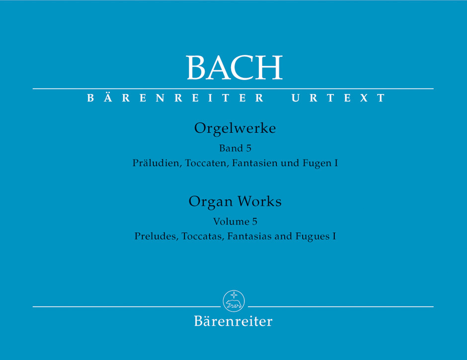 Cover: 9790006466283 | Orgelwerke 5 | Urtext | Bach Organ Works | Bärenreiter