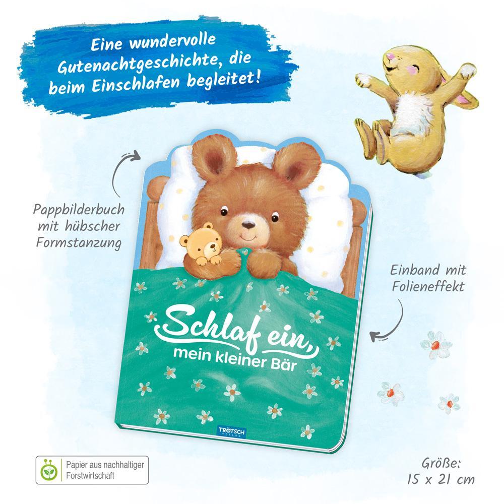 Bild: 9783988020536 | Trötsch Pappenbuch Schlaf ein, mein kleiner Bär | Trötsch Verlag