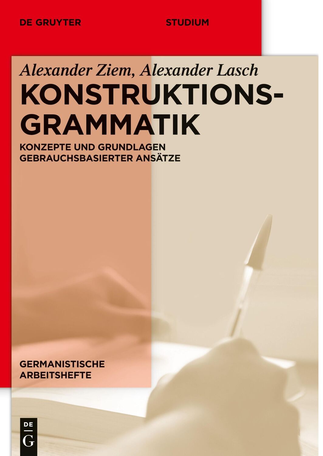 Cover: 9783110272949 | Konstruktionsgrammatik | Alexander Lasch (u. a.) | Buch | ISSN | 2013