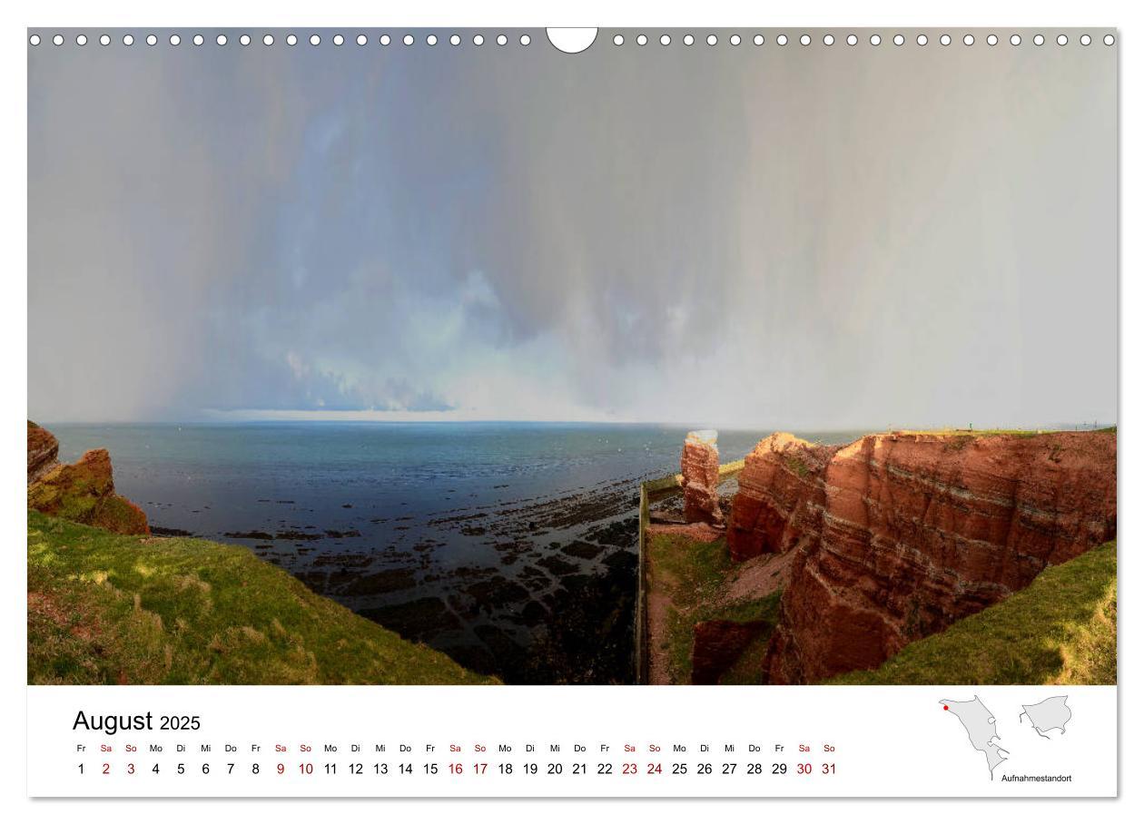 Bild: 9783435390304 | Mitreisekalender 2025 Helgoland (Wandkalender 2025 DIN A3 quer),...