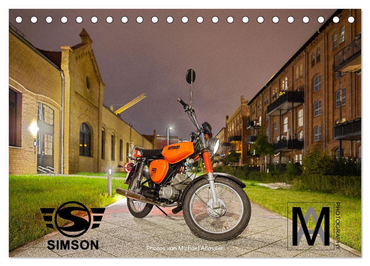 Cover: 9783675656932 | Simson S51c (Tischkalender 2024 DIN A5 quer), CALVENDO Monatskalender