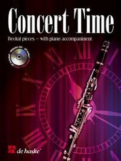 Cover: 9789043129008 | Concert Time | Recital pieces - with piano accompaniment | Buch + CD