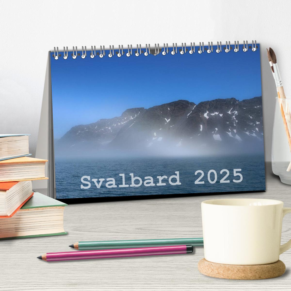 Bild: 9783435745555 | Svalbard 2025 (Tischkalender 2025 DIN A5 quer), CALVENDO...