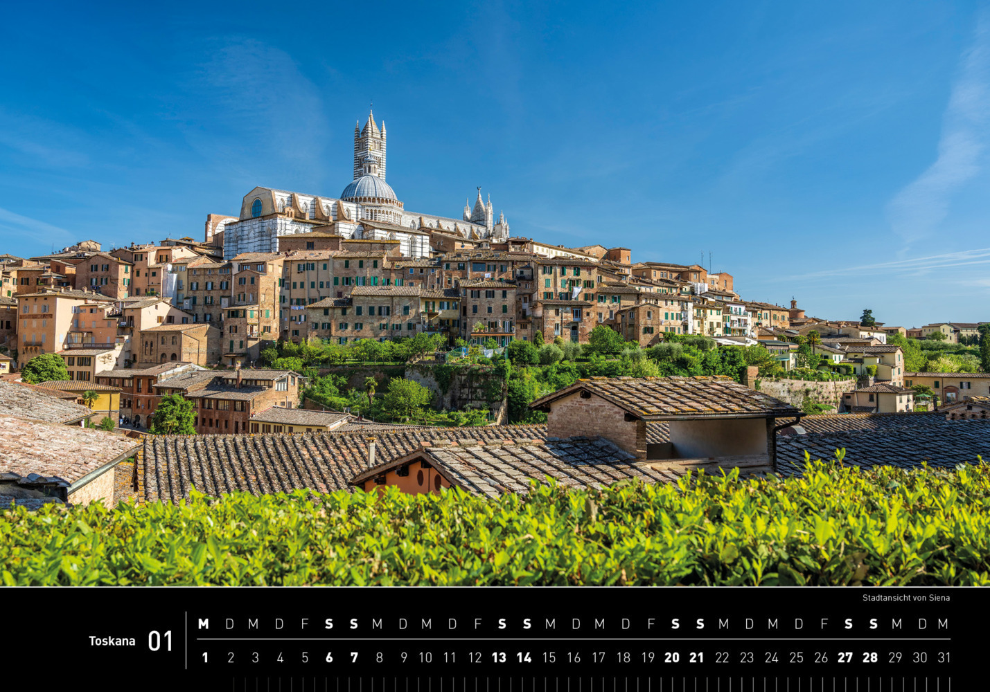 Bild: 9783968553566 | 360° Toskana Premiumkalender 2024 | Robert Haasmann | Kalender | 14 S.