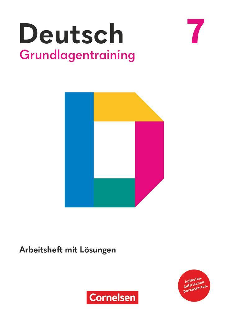 Cover: 9783060610198 | Grundlagentraining Deutsch Sekundarstufe I. 7. Schuljahr - Förderheft
