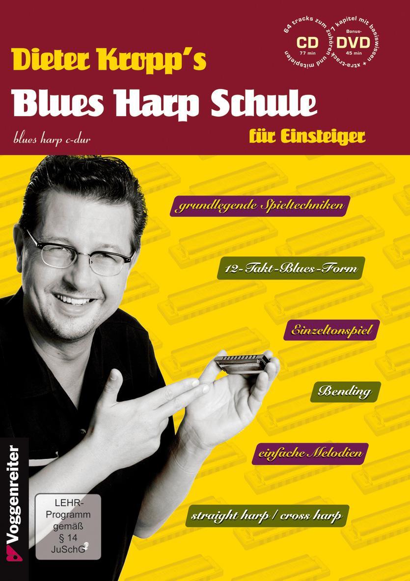Cover: 9783802406591 | Blues Harp Schule | Dieter Kropp | Taschenbuch | 176 S. | Deutsch