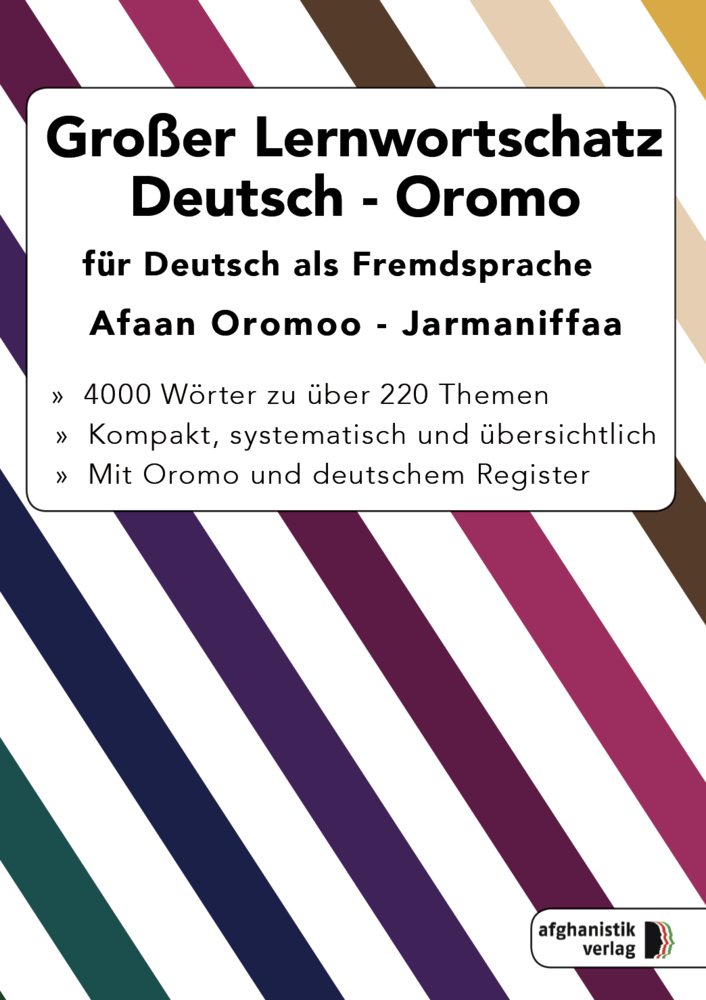 Cover: 9783945348451 | Großer Lernwortschatz Deutsch-Oromo für Deutsch als Fremdsprache