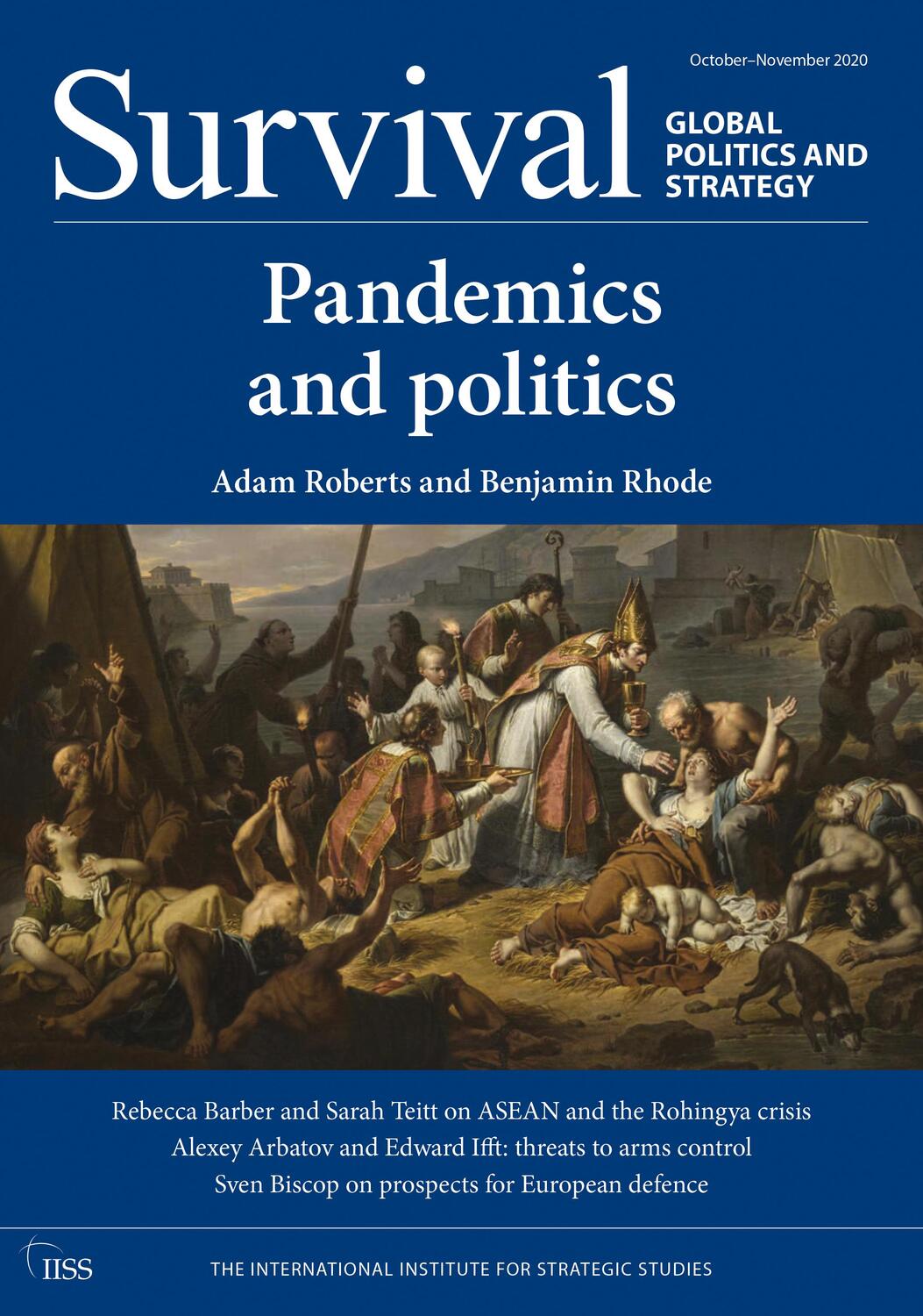 Cover: 9780367491956 | Survival October-November 2020: Pandemics and politics | Studies