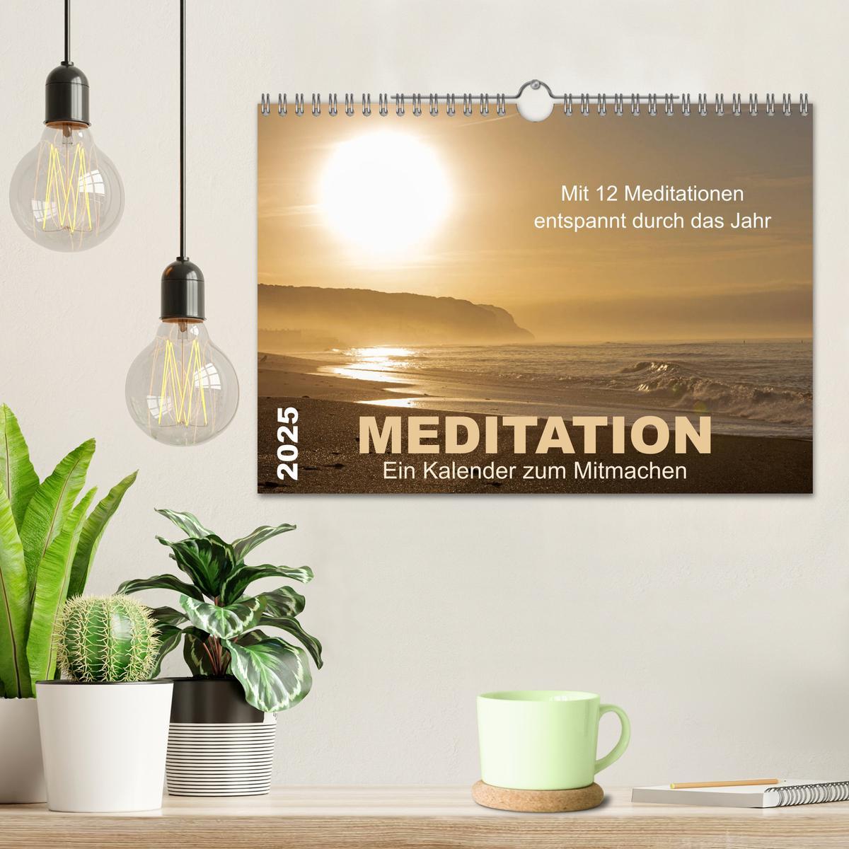 Bild: 9783435184798 | Meditation - Ein Kalender zum Mitmachen (Wandkalender 2025 DIN A4...