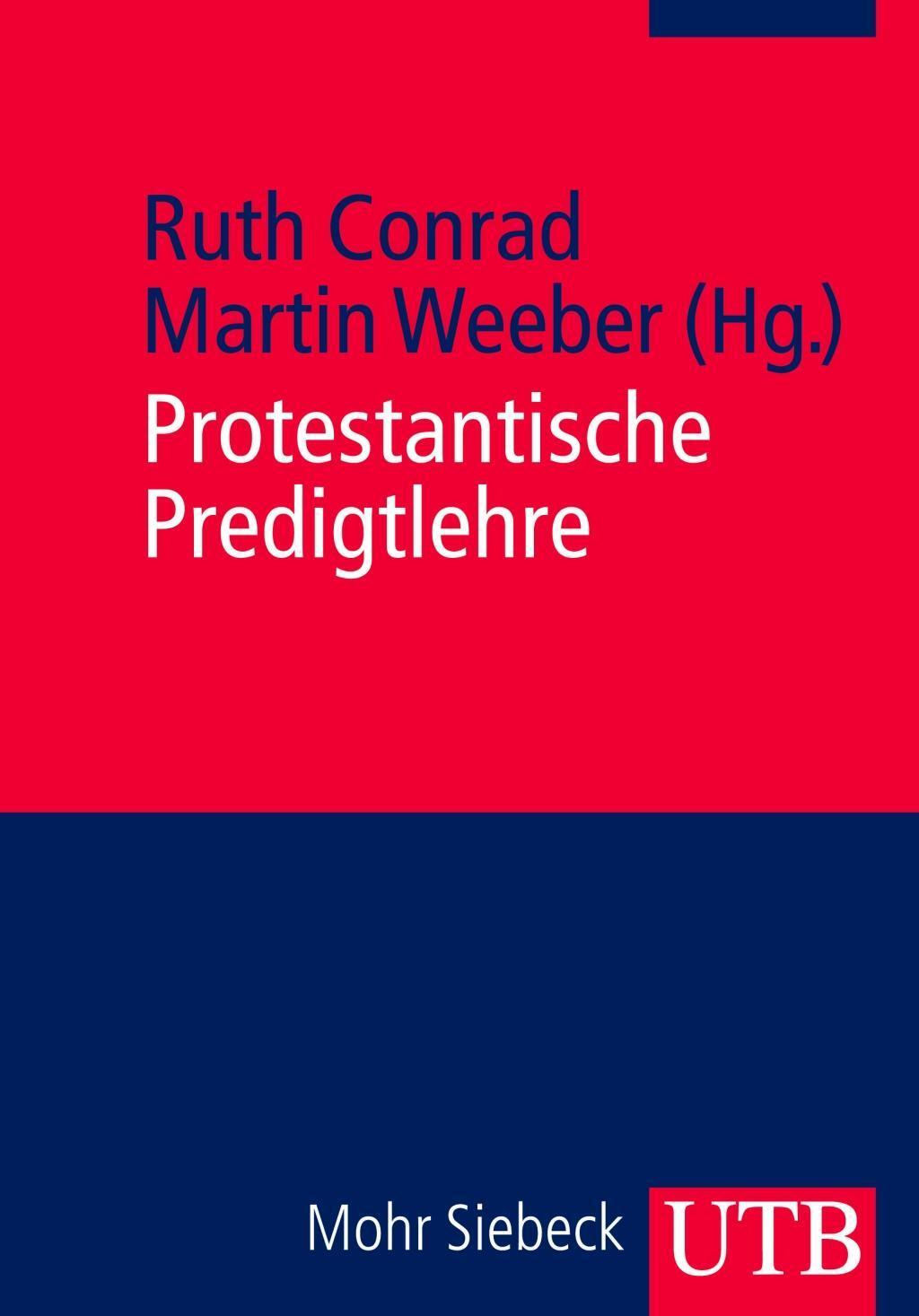 Cover: 9783825235819 | Protestantische Predigtlehre | Eine Darstellung in Quellen | Buch