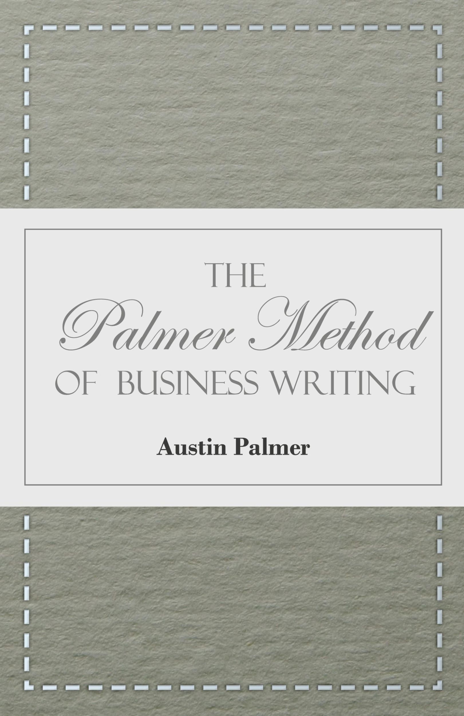 Cover: 9781445508313 | The Palmer Method of Business Writing;A Series of Self-teaching...