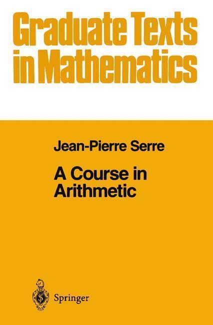 Bild: 9780387900407 | A Course in Arithmetic | J-P. Serre | Buch | ix | Englisch | 1978