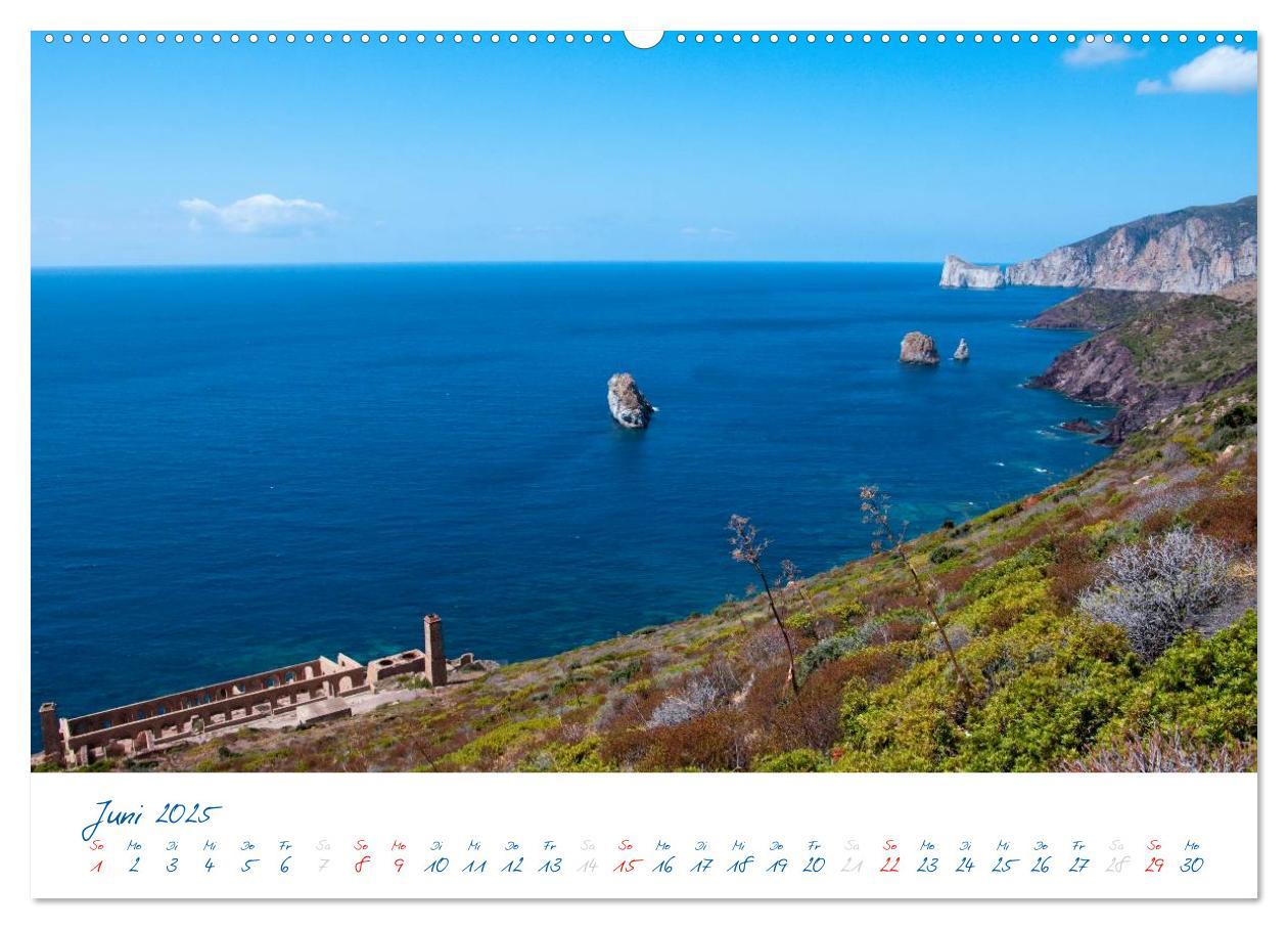 Bild: 9783435738731 | Sardinien (Wandkalender 2025 DIN A2 quer), CALVENDO Monatskalender