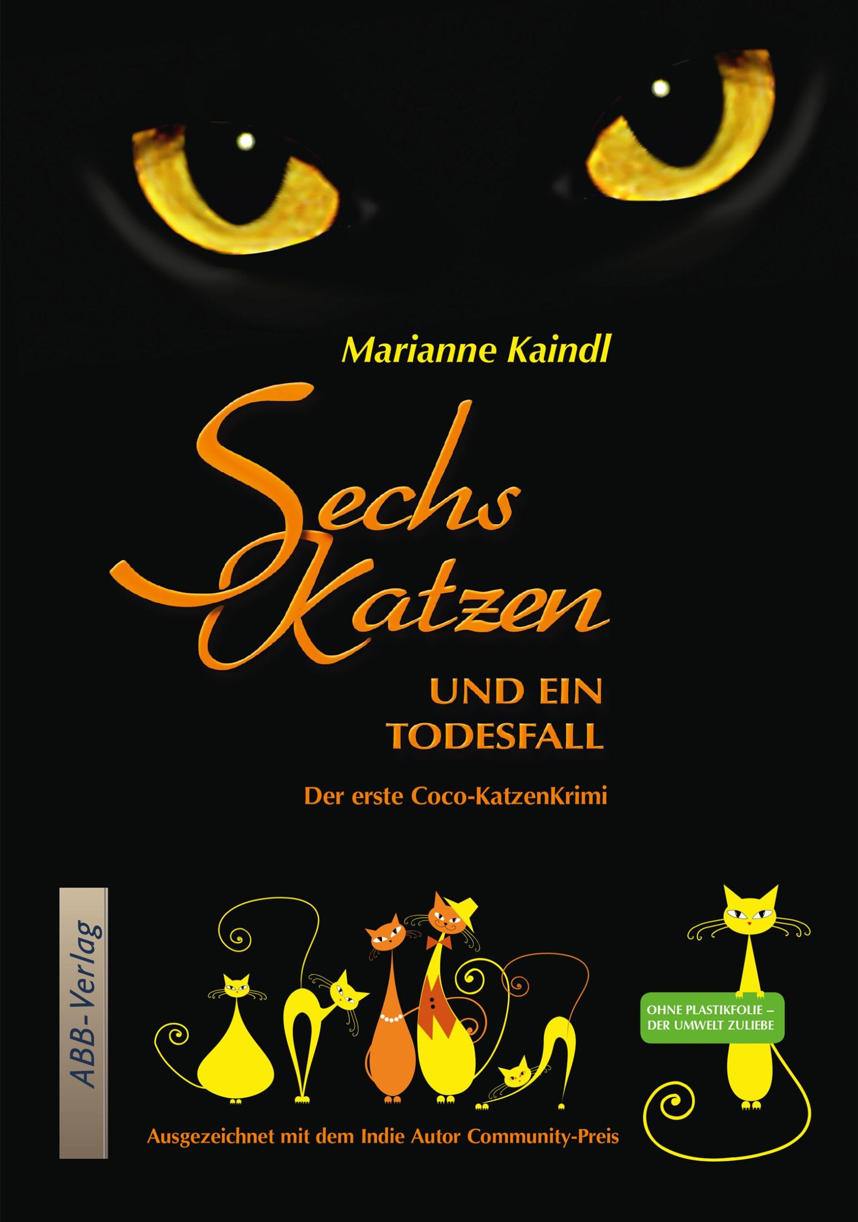 Cover: 9783945664001 | Sechs Katzen und ein Todesfall | Ein Coco-KatzenKrimi | Kaindl | Buch