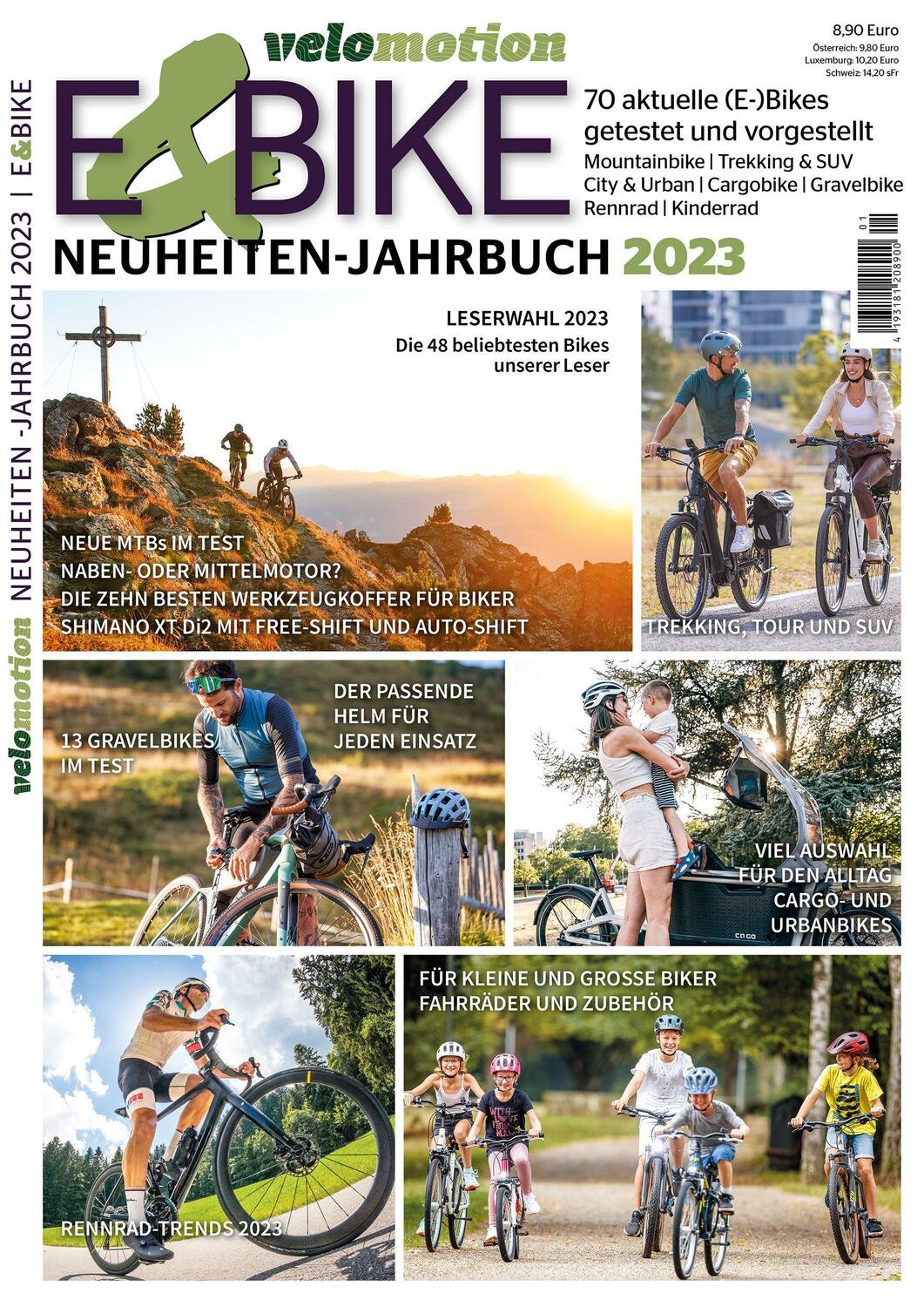 Cover: 9783942596473 | Velomotion E-Bike Neuheiten-Jahrbuch 2023 | Marcus Degen | Taschenbuch