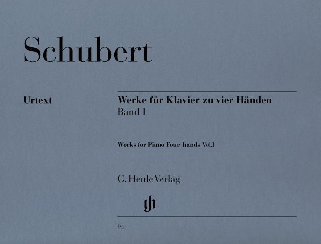 Cover: 9790201800943 | Werke Fur Klavier Zu Vier Handen - Band I | G. Henle Urtext-Ausgabe