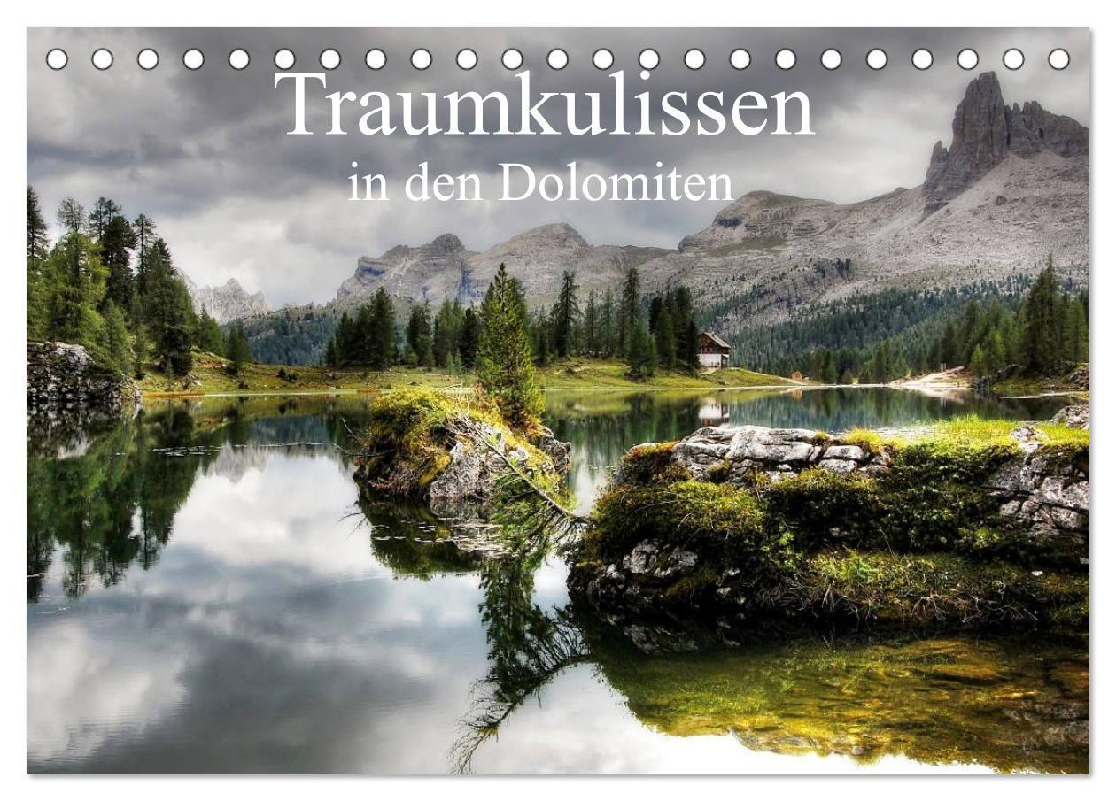 Cover: 9783383604683 | Traumkulissen in den Dolomiten (Tischkalender 2024 DIN A5 quer),...