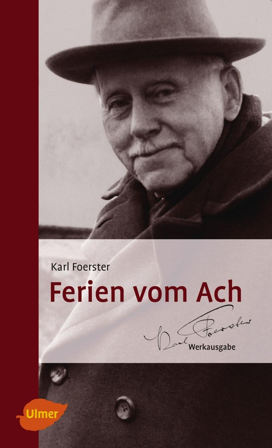 Cover: 9783800109258 | Ferien vom Ach | Karl Foerster | Buch | Deutsch | 2017