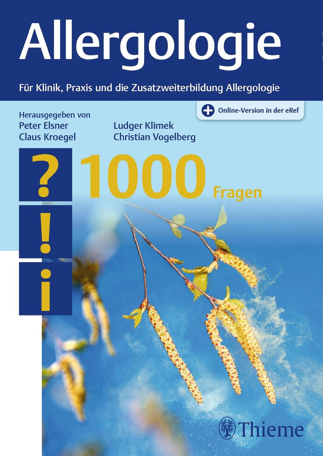 Cover: 9783132418493 | Allergologie - 1000 Fragen | Peter Ulrich Elsner (u. a.) | Bundle