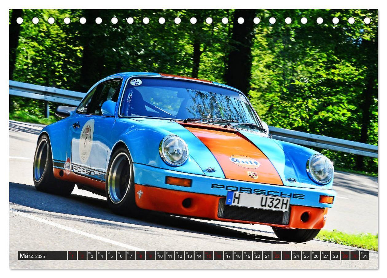 Bild: 9783435334759 | Porsche Oldtimer - EGGBERG KLASSIK - Der Berg ruft (Tischkalender...