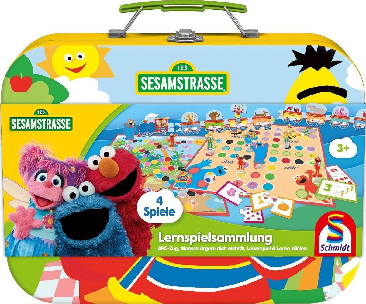 Cover: 4001504406400 | Sesamstraße, Lernspielsammlung | Kinderspiele Lizenzen | Spiel | 2023