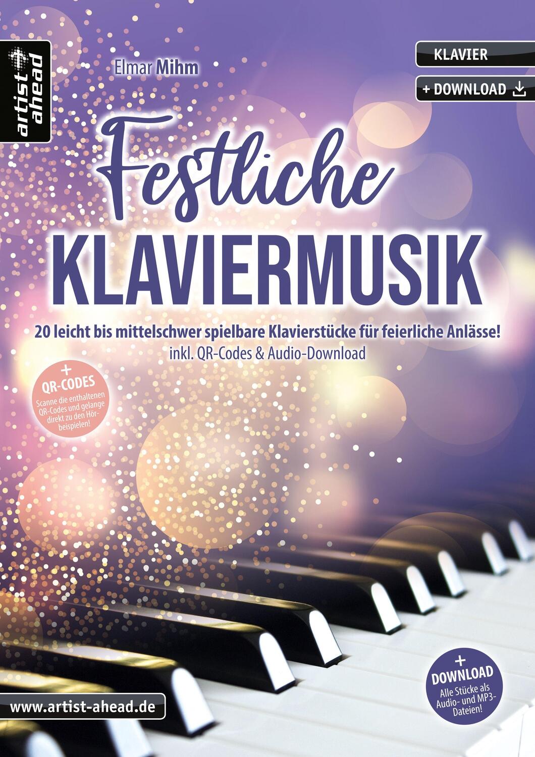 Cover: 9783866422018 | Festliche Klaviermusik | Elmar Mihm | Broschüre | Buch & Download