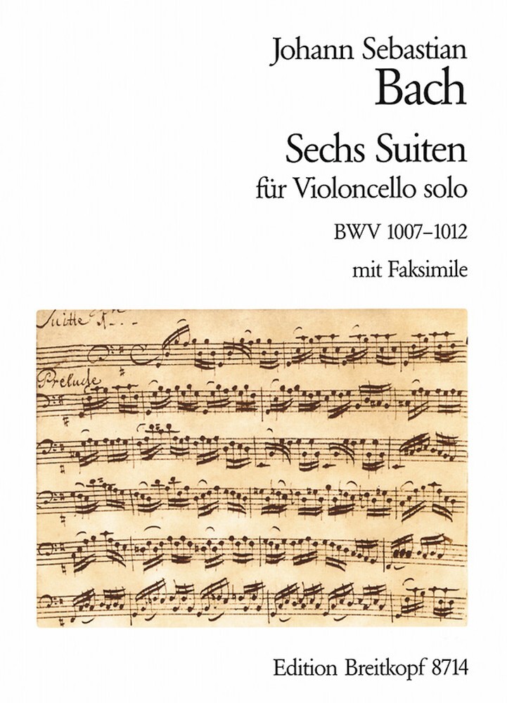 Cover: 9790004180891 | Suiten(6) Bwv1007-1012 | Johann Sebastian Bach | Buch