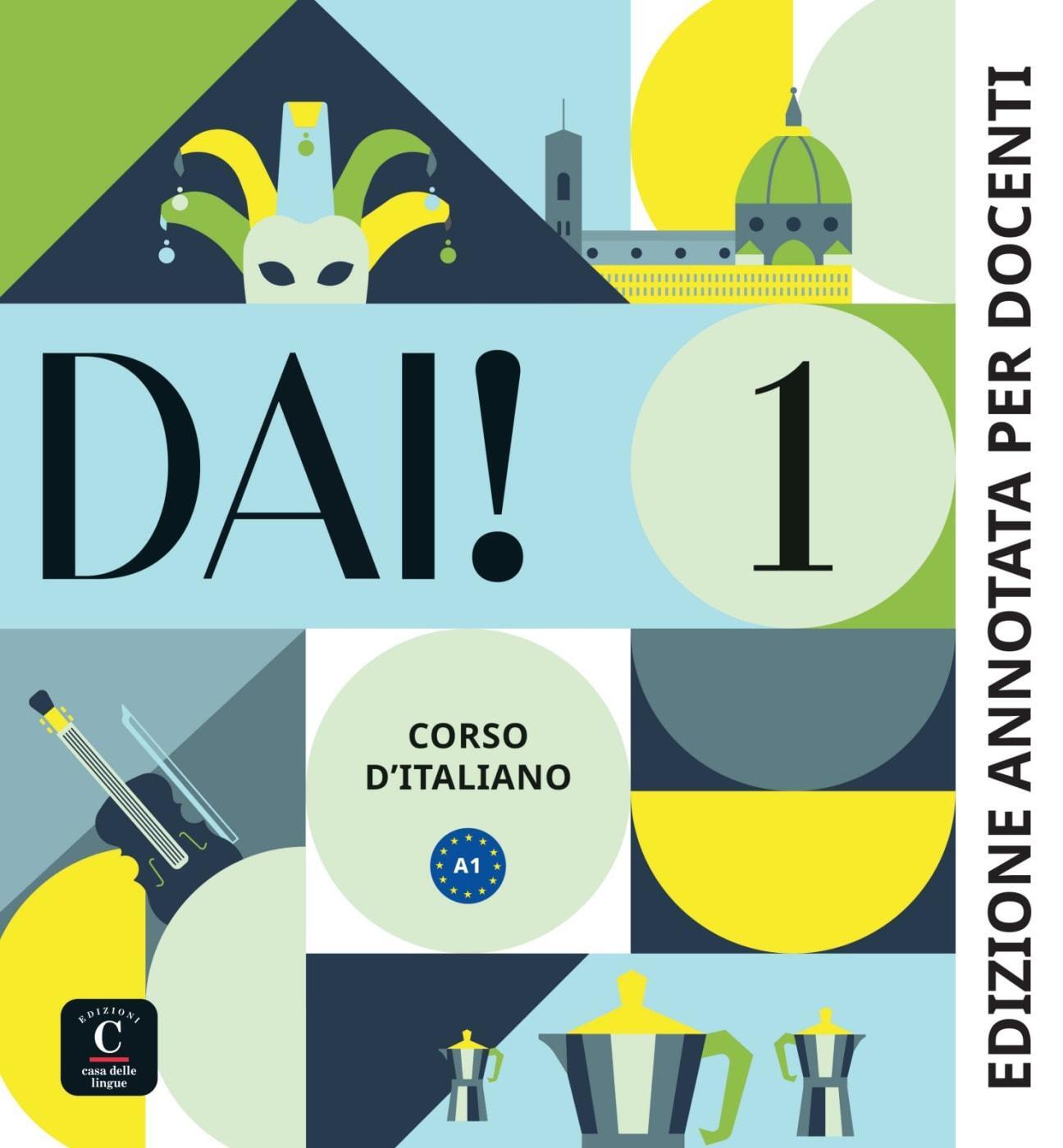 Cover: 9783125252899 | Dai! 1 A1. Edizione annotata per docenti | Corso d'italiano | Buch