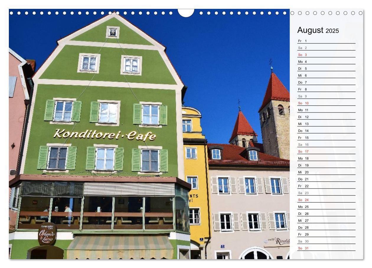 Bild: 9783435548781 | Die Farben von REGENSBURG (Wandkalender 2025 DIN A3 quer), CALVENDO...