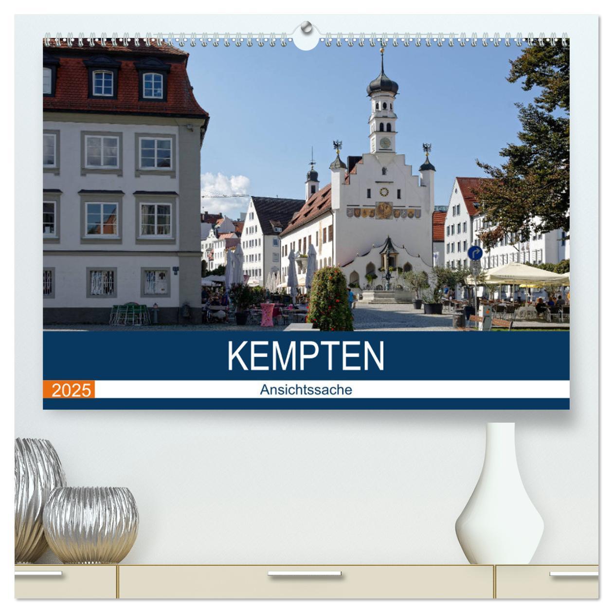 Cover: 9783435268078 | Kempten - Ansichtssache (hochwertiger Premium Wandkalender 2025 DIN...